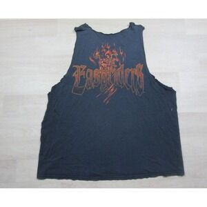 Vintage 90s Easyriders Cut T Shirt Tank Top Men's (L) Motorcycle Biker Flames